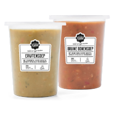 Noordertrots erwten- of bruine bonensoep